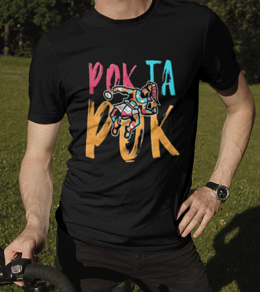 Pok Ta Pok Copa Pensacola Pensacola Blue Wahoos MiLB Baseball Playful Athletic T-Shirt