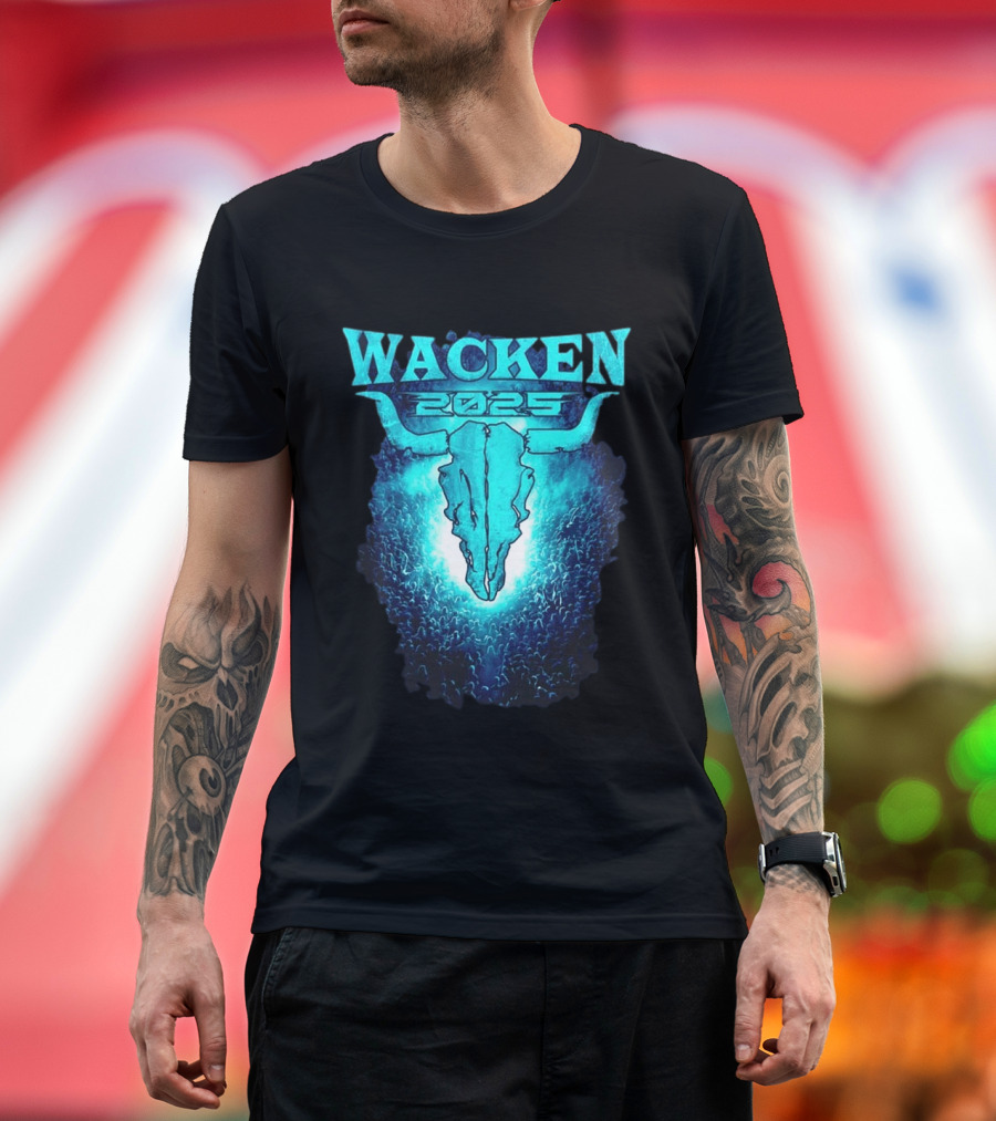 Wacken 2025 Festival Moshpit July 30 To August 2 Schleswig Holstein Germany T-Shirt
