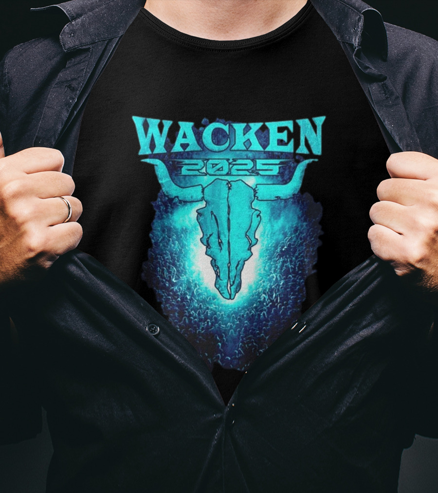 Wacken 2025 Festival Moshpit July 30 To August 2 Schleswig Holstein Germany T-Shirt