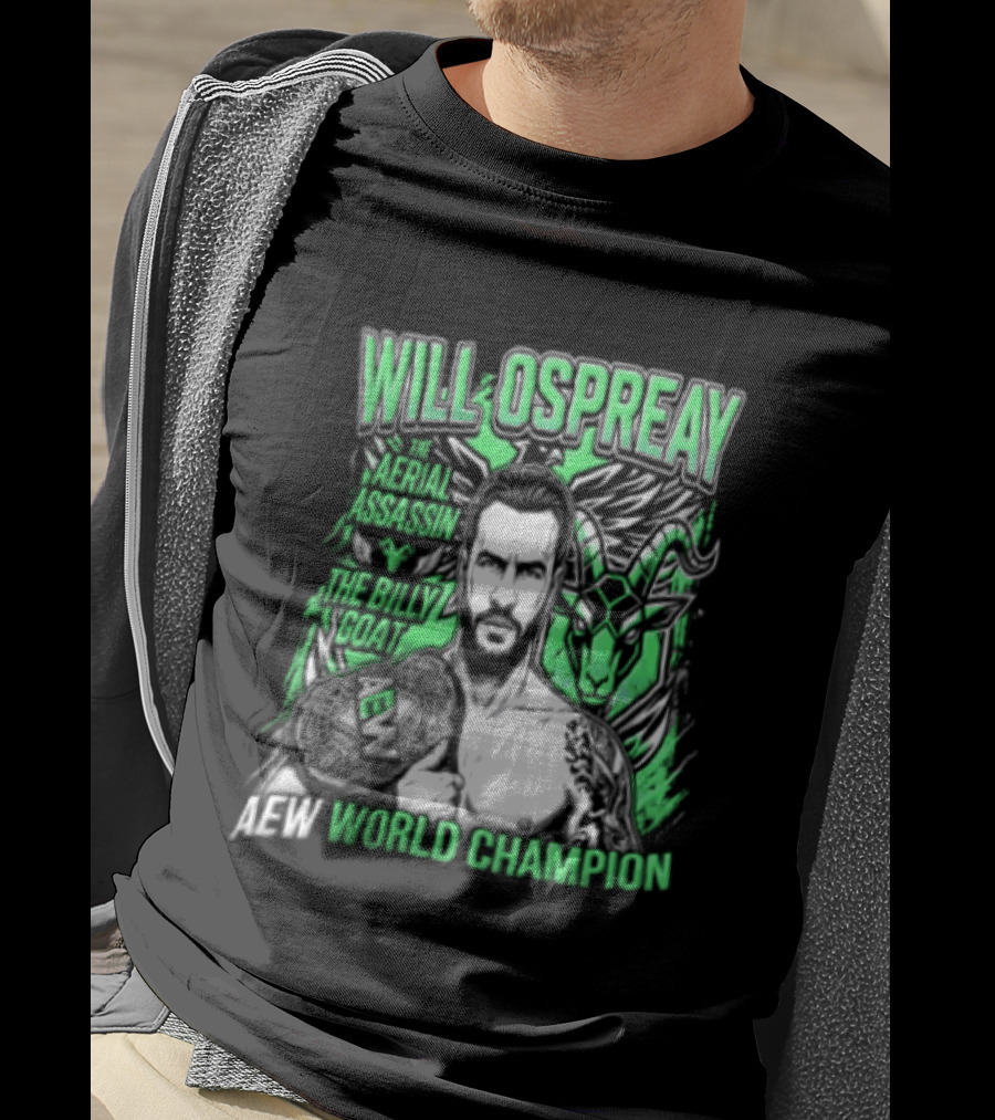 Will Ospreay Aerial Assassin Billy Goat World Champion T-Shirt