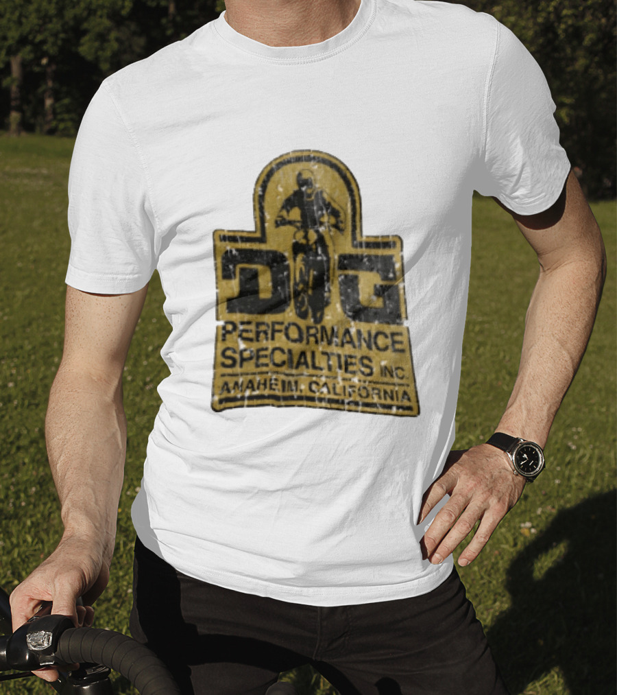 Dg Bmx 1974 Performance Specialties Inc Anaheim California T-Shirt