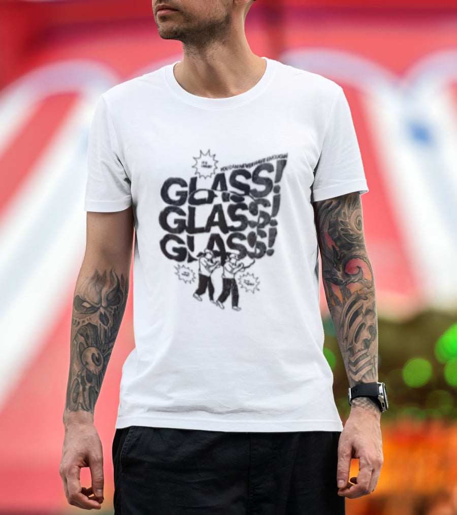 Glass Liquid You Can Never Have Enough Pizza Slice Bubbles T-Shirt