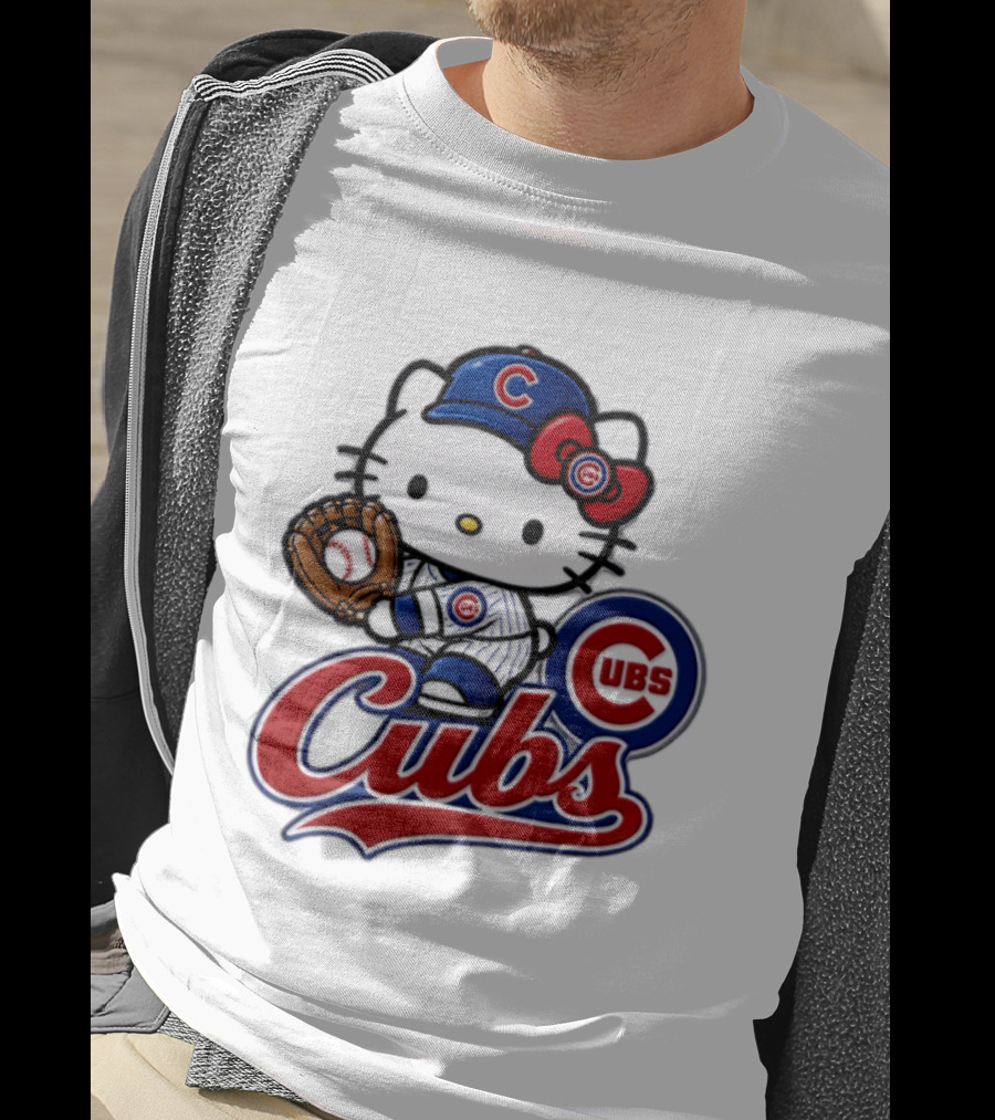 Hello Kitty Cubs 2026 MLB Baseball Chicago T-Shirt