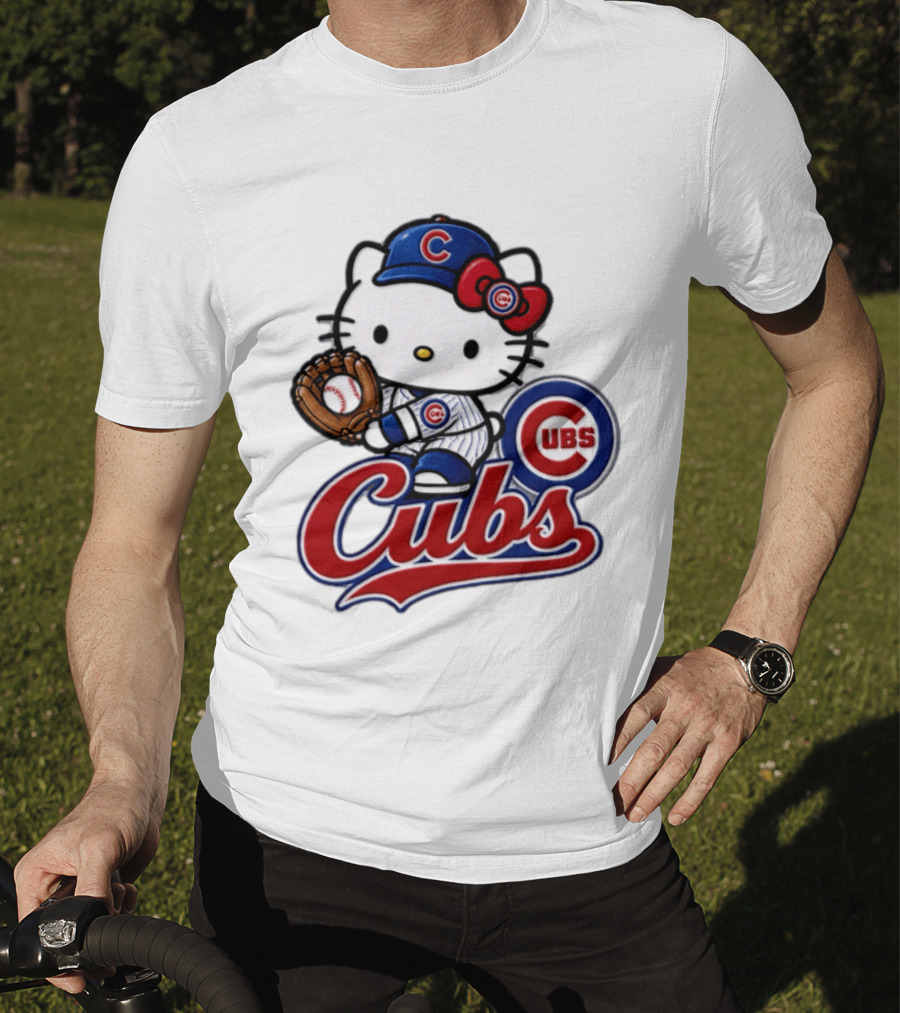 Hello Kitty Cubs 2026 MLB Baseball Chicago T-Shirt