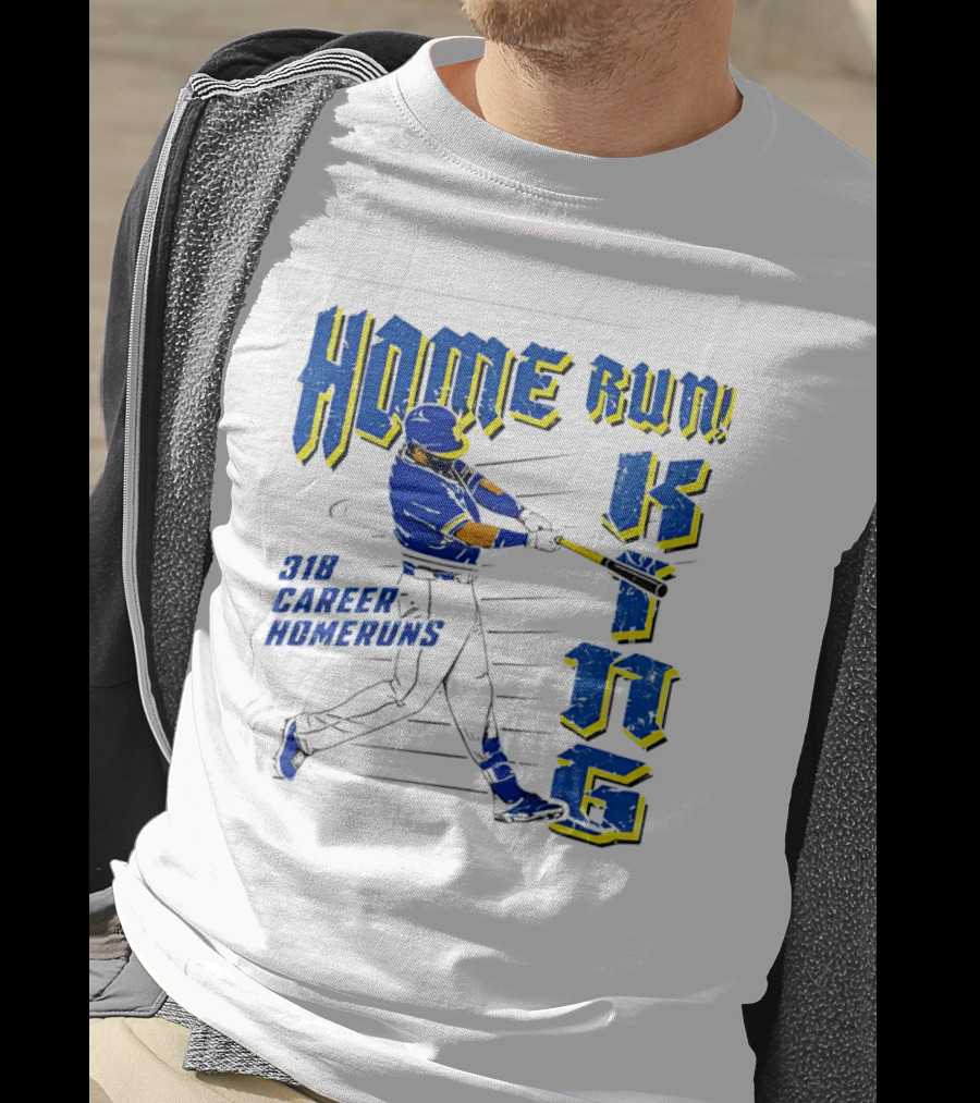 Home Run King 318 Career Homeruns Baseball Player T-Shirt