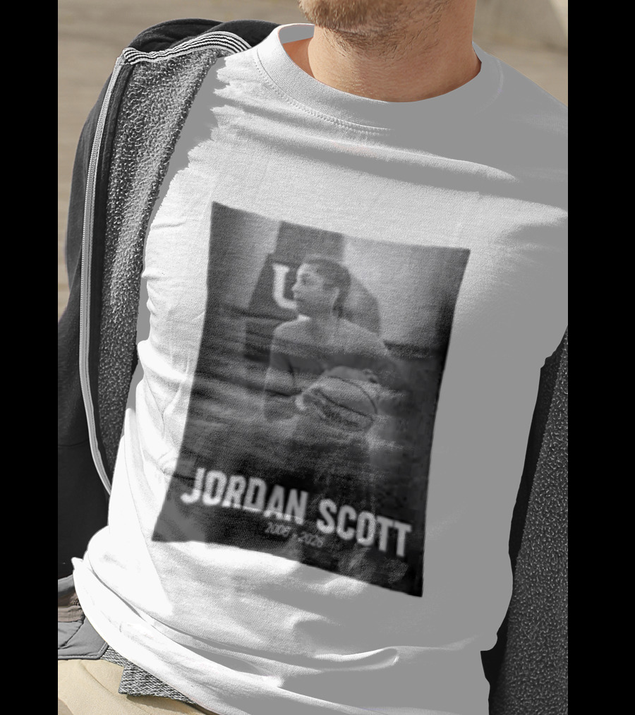 Jordan Scott Basketball Tribute 2006 2026 RIP Memories T-Shirt