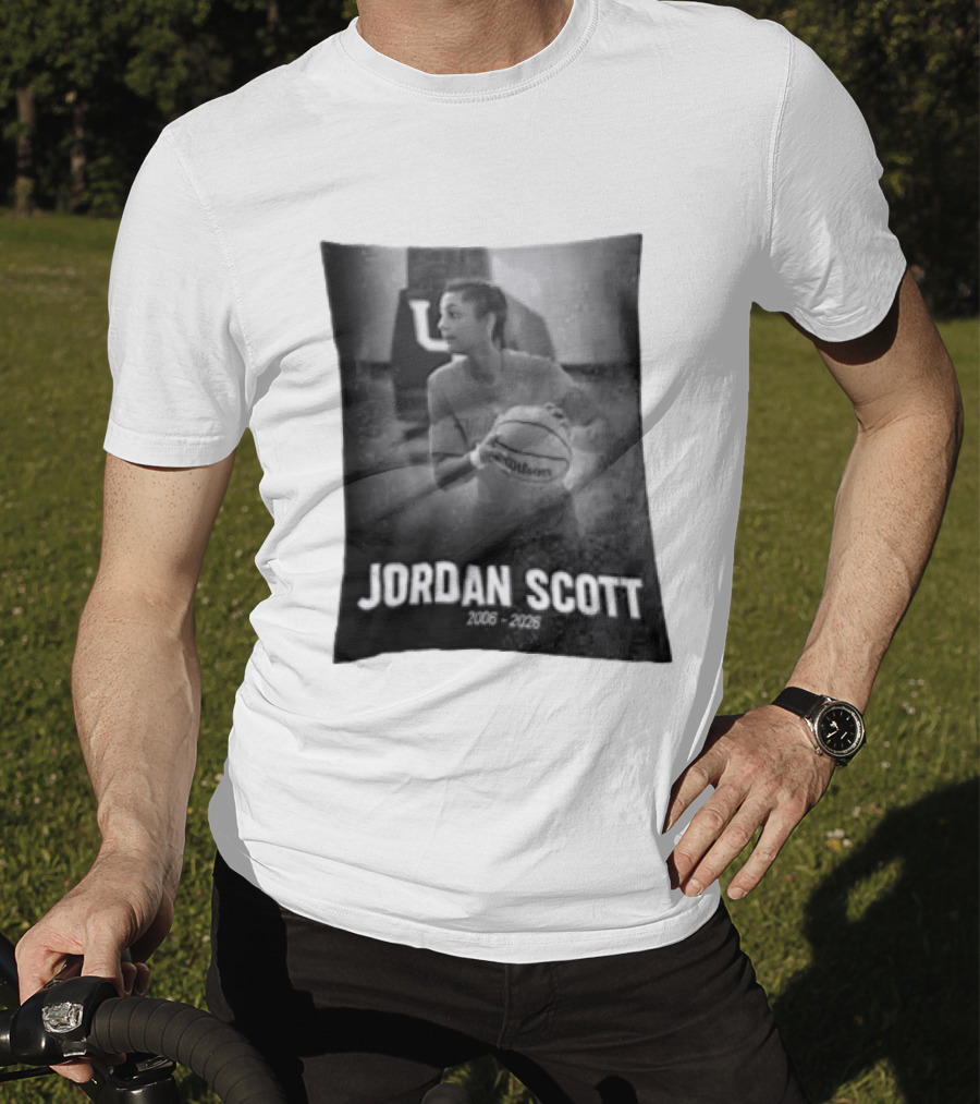 Jordan Scott Basketball Tribute 2006 2026 RIP Memories T-Shirt