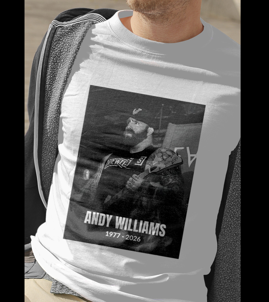 Andy Williams 1977 2026 Every Time I Die T-Shirt
