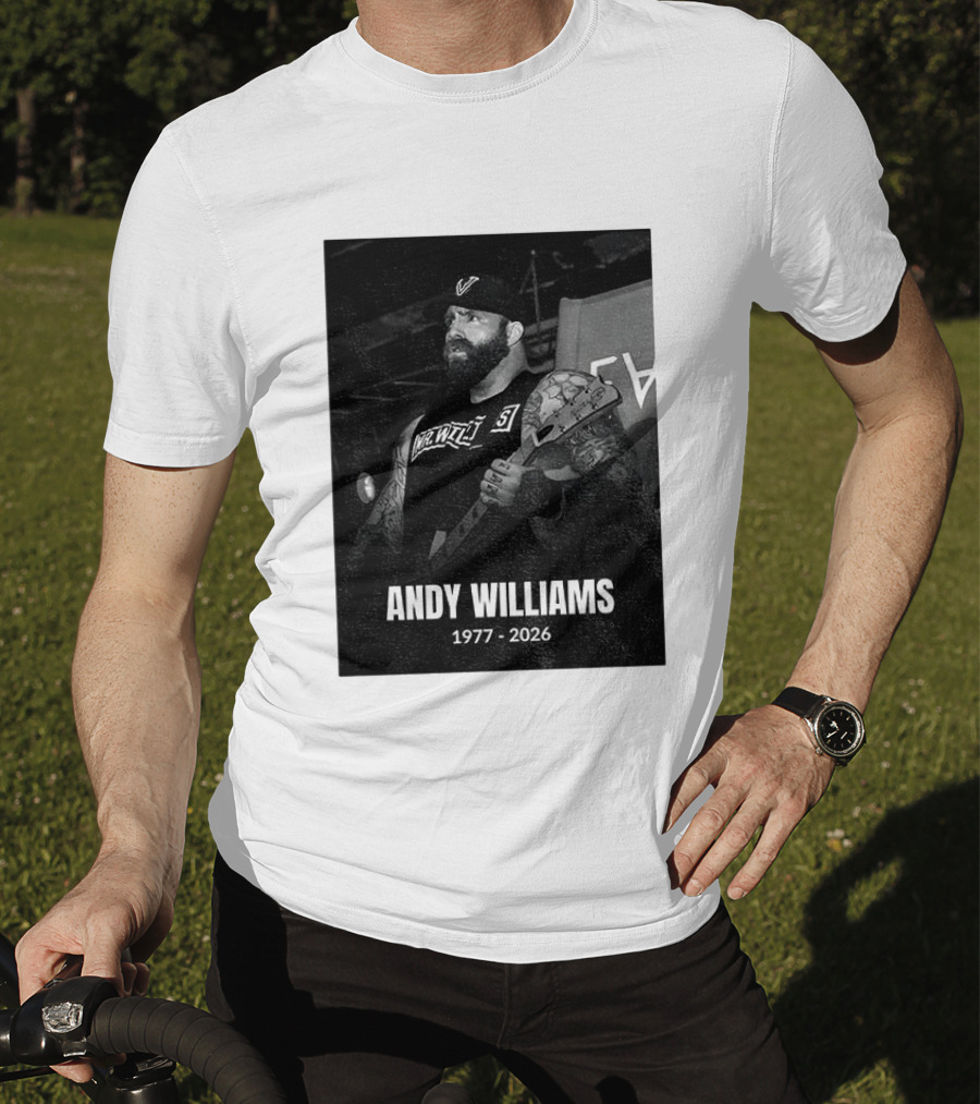 Andy Williams 1977 2026 Every Time I Die T-Shirt
