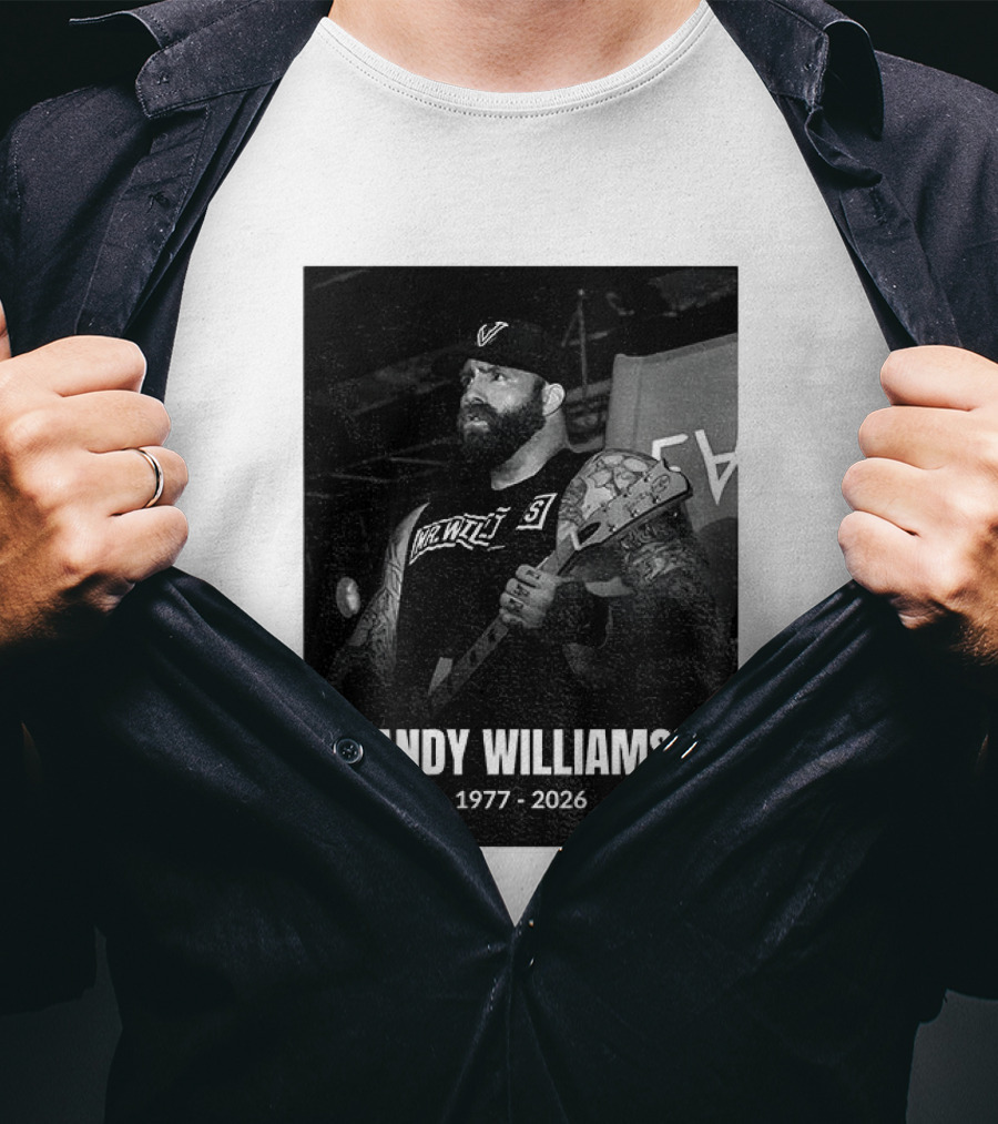 Andy Williams 1977 2026 Every Time I Die T-Shirt