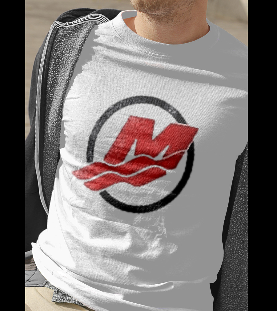 Motorsport Oversized Red M With Wave Racing T-Shirt
