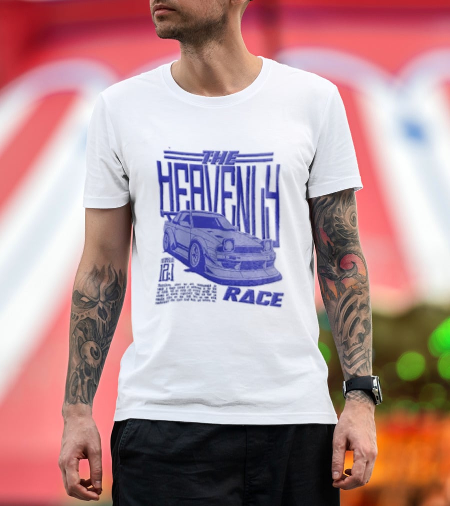 Toyota Corolla AE86 Sports Car Hebrews 12 1 Christian The Heavenly Race T-Shirt