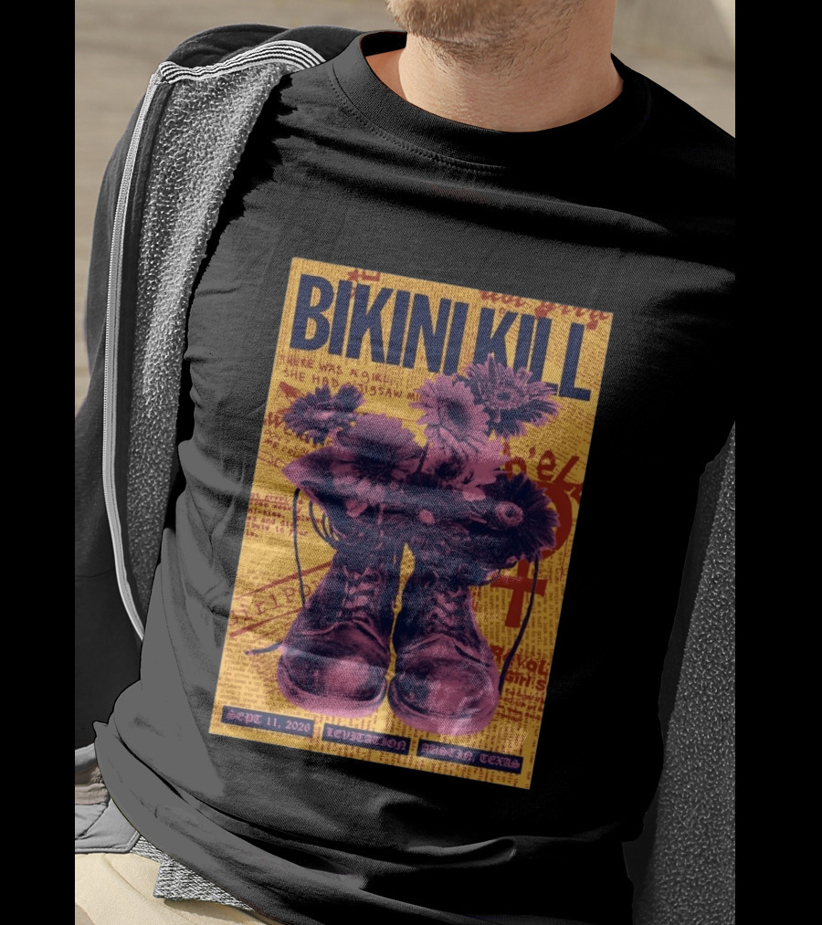 Bikini Kill Levitation Festival Austin Texas Sept 11 2026 T-Shirt