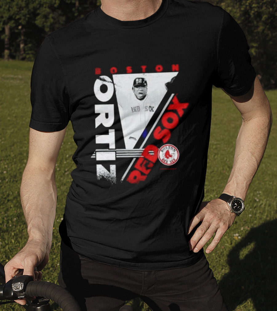 David Ortiz Boston Red Sox Celebrating T-Shirt