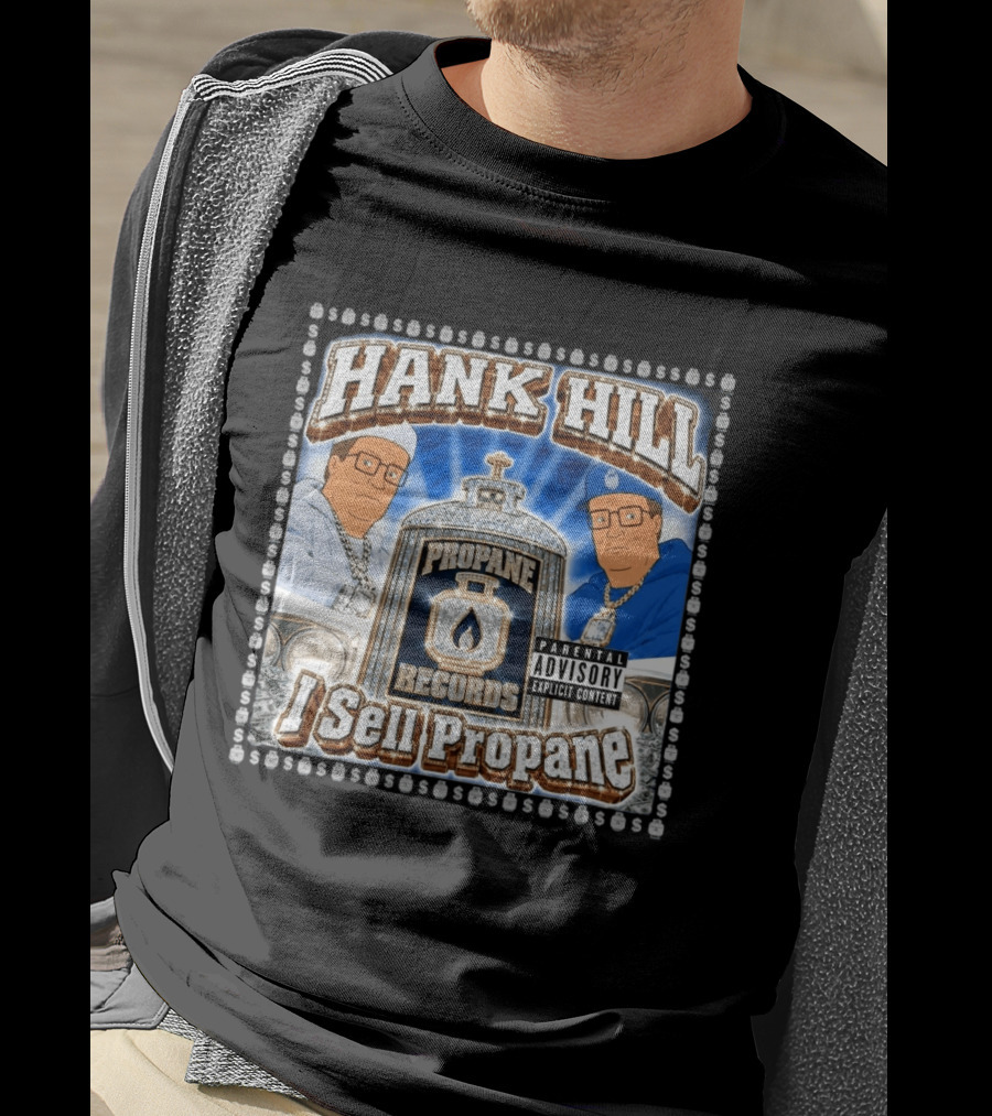 Hank Hill Propane Records I Sell Propane T-Shirt