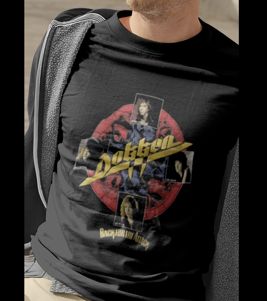 Dokken Back For The Attack Mick George Don Jeff Hard Rock Band Music T-Shirt