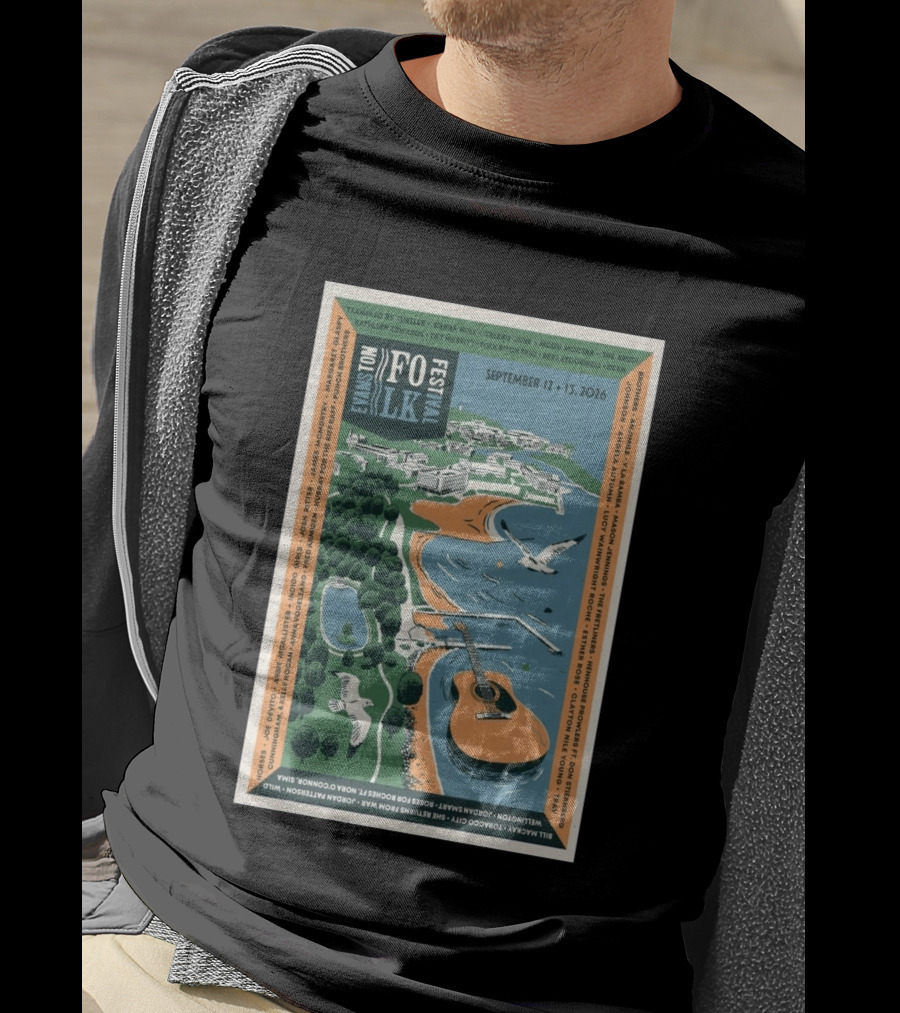 Evans Folk Festival 2026 Concert September 12 13 Trampled By Turtles Valerie June Folk Trio T-Shirt