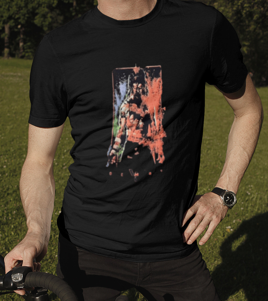 Finn Balor The Demon WWE Paint Splatter T-Shirt