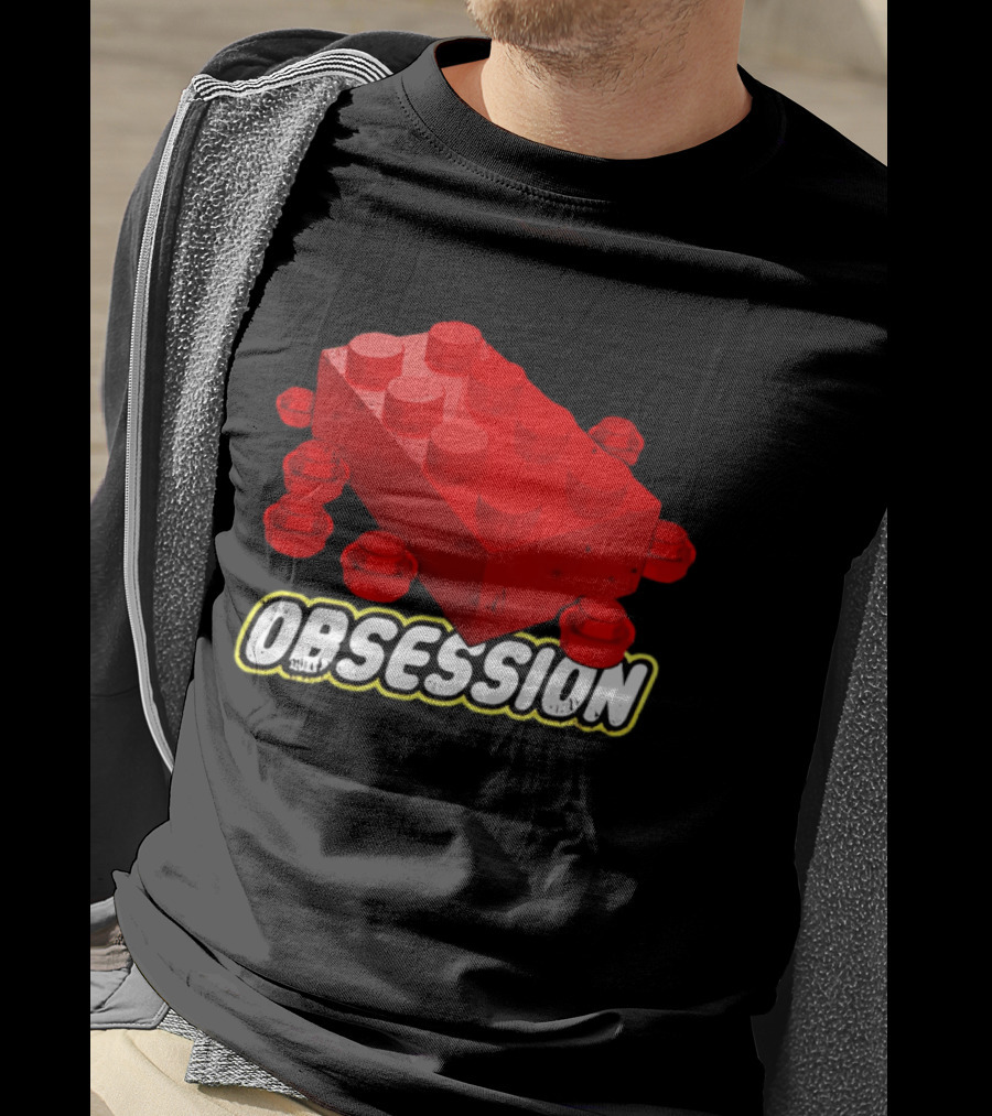 Obsession Careful Who You Play With Red Brick T-Shirt