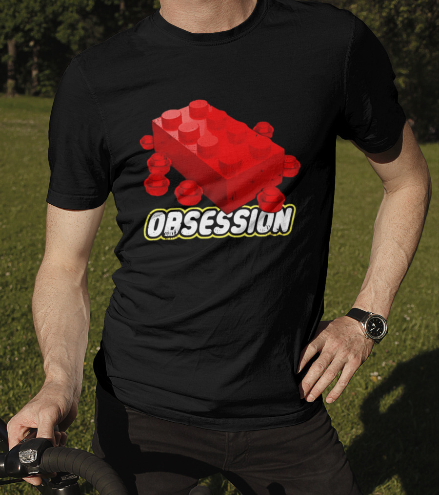 Obsession Careful Who You Play With Red Brick T-Shirt