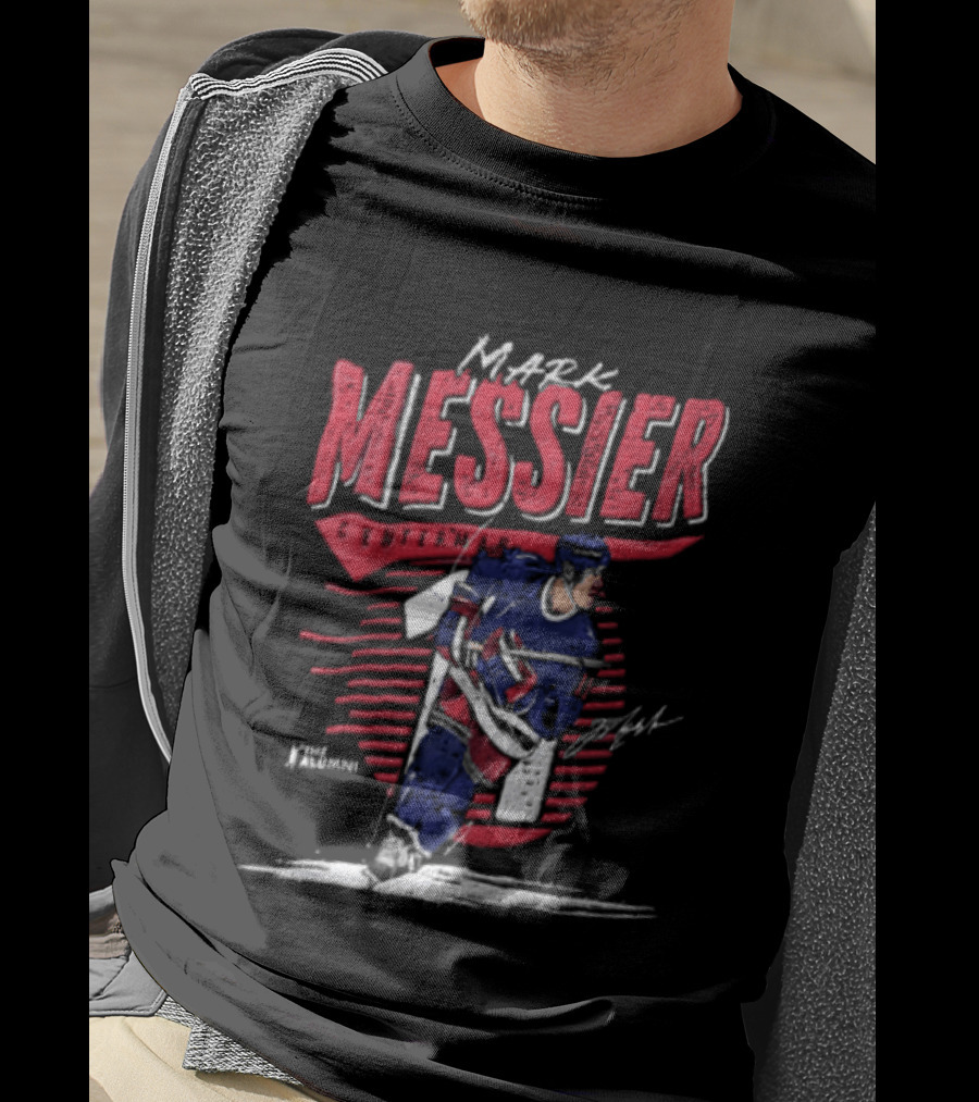Mark Messier New York Rangers Hockey NHL Player T-Shirt