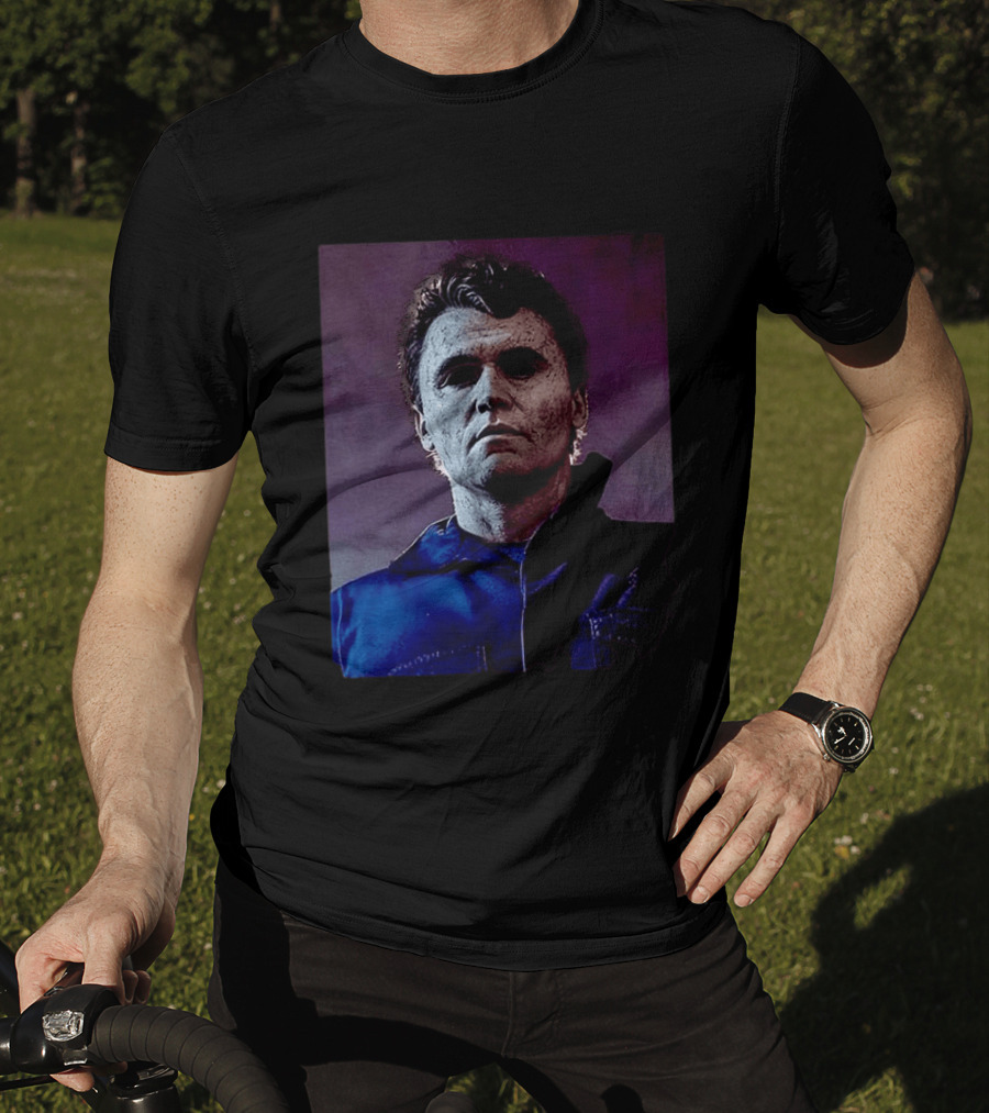 Mikirk Myers Michael Myers X Charlie Kirk T-Shirt