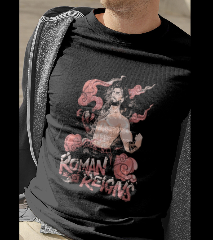 Roman Reigns WWE Anime T-Shirt