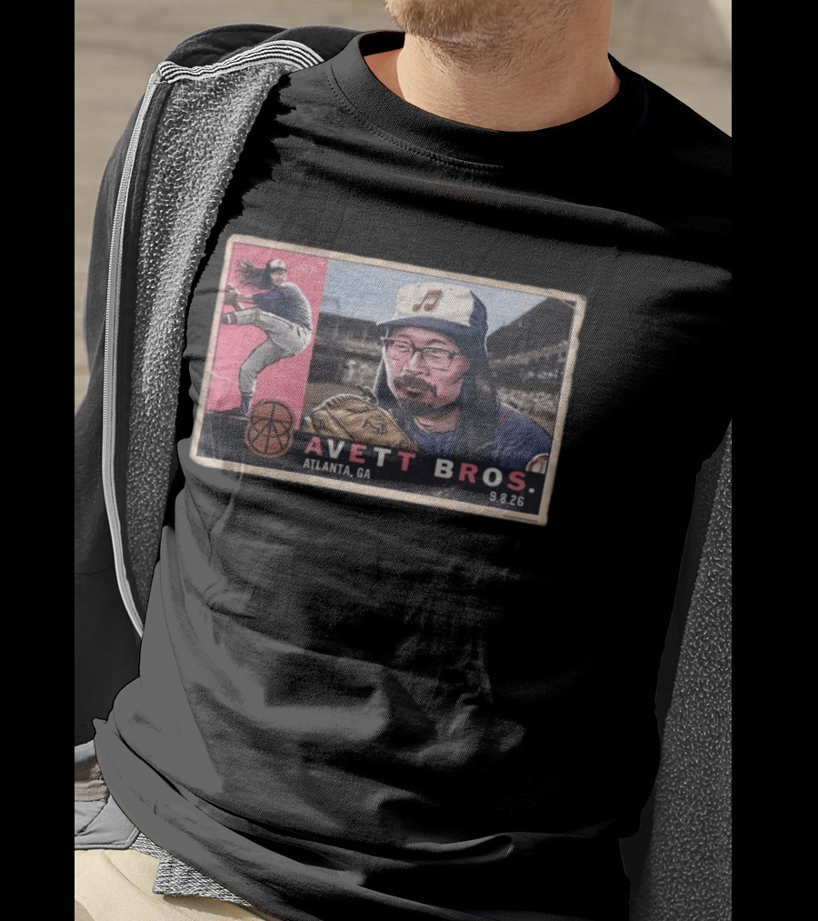 Avett Bros Atlanta GA Baseball 9.8.26 T-Shirt