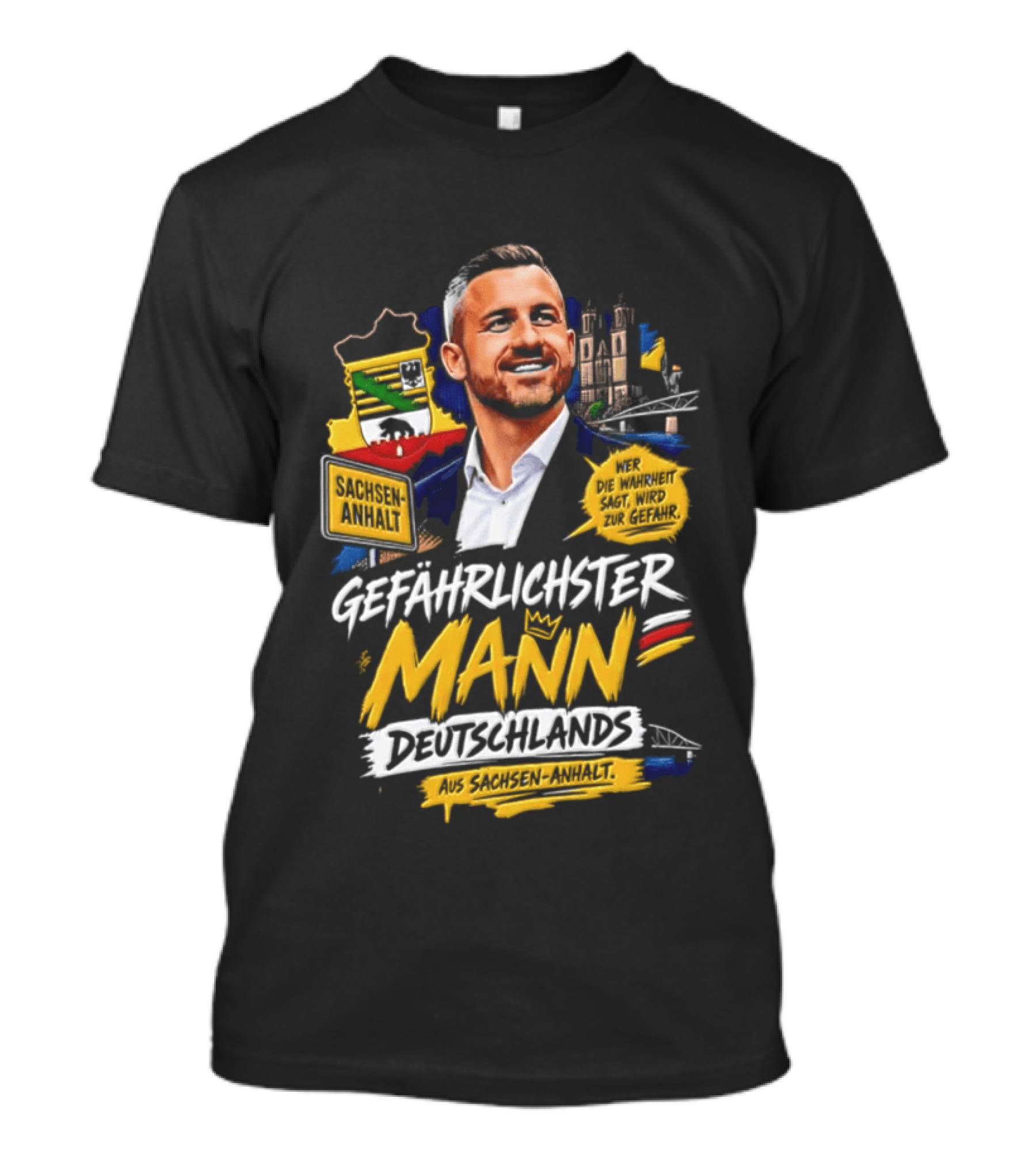 Ulrich Siegmund Gefährlichster Mann Deutschlands Besonderer T-Shirt
