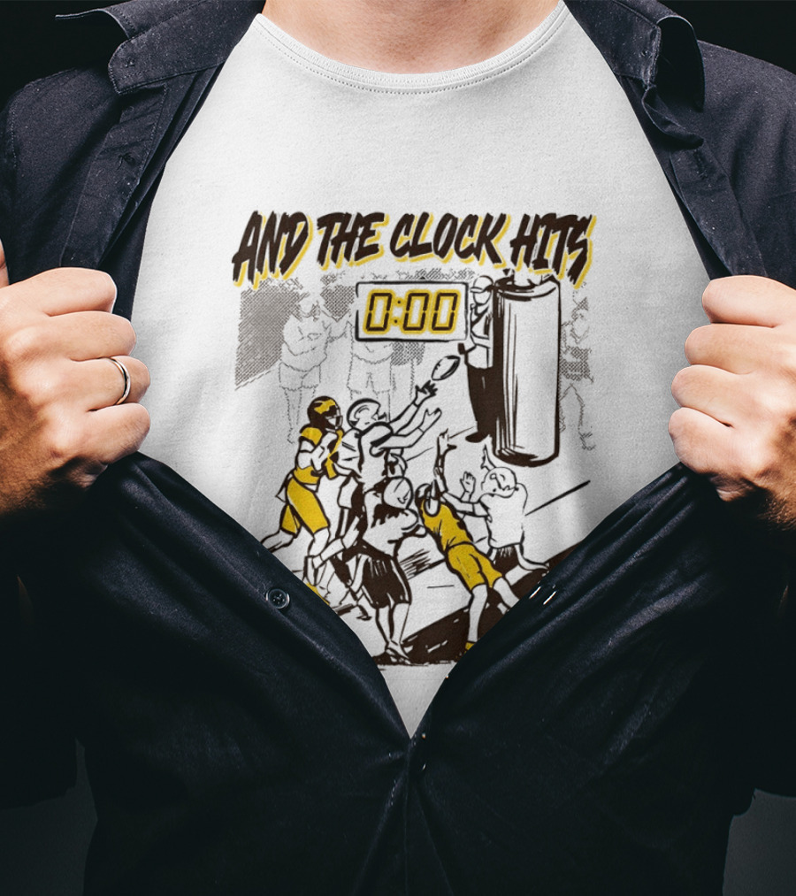 Western Michigan Broncos And The Hits 0 00 WSU Vs Michigan Sports Moment T-Shirt