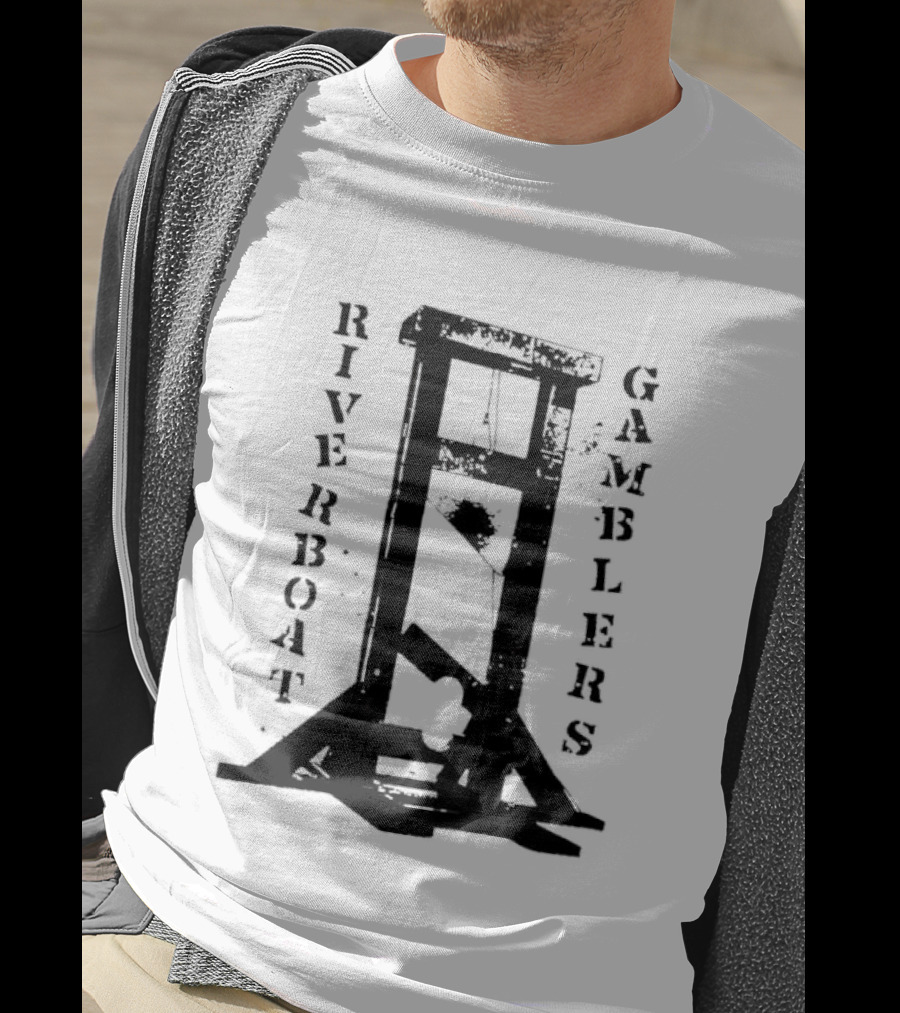 Riverboat Gamblers Guillotine Execution T-Shirt
