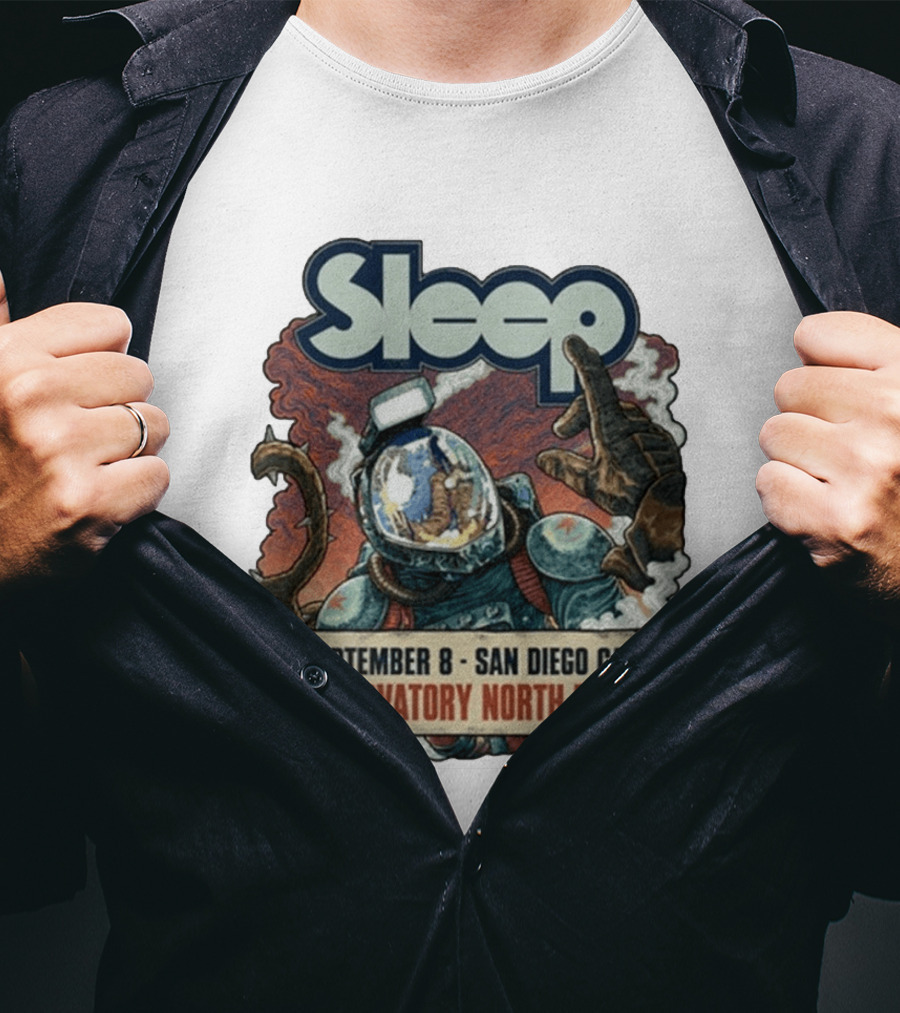 Sleep Sep 8 2026 Observatory North Park In San Diego California T-Shirt