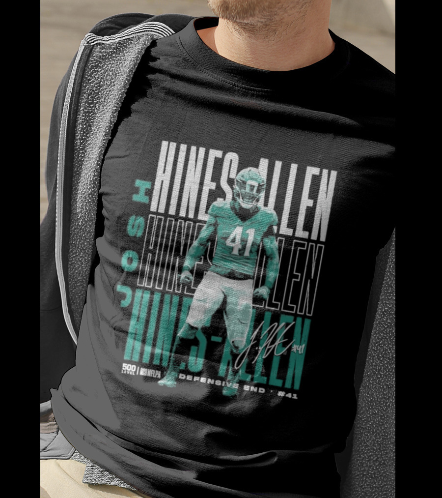 Josh Hines Allen 41 Jacksonville Football Repeat T-Shirt