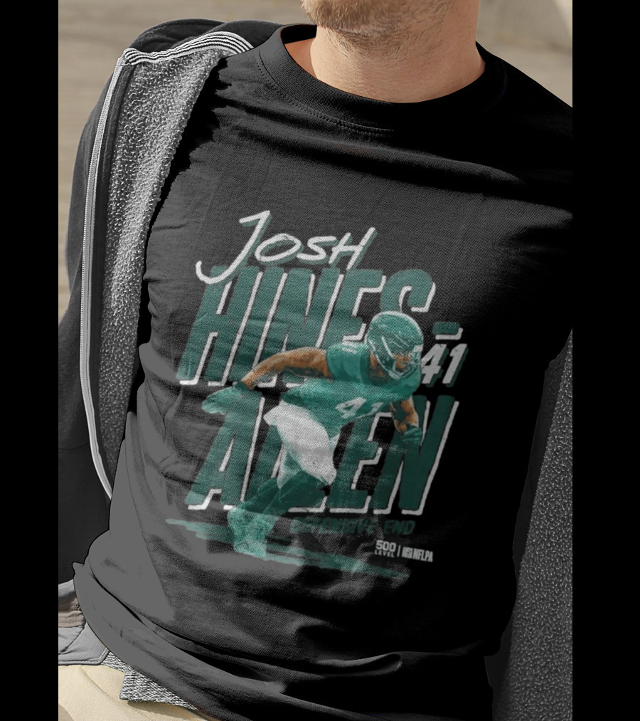Josh Hines Allen 41 Defensive End NFLPA 500 Level T-Shirt