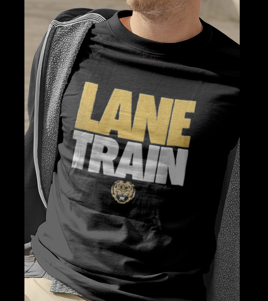 LSU Tigers NCAA Lane Train With Fierce Tiger T-Shirt