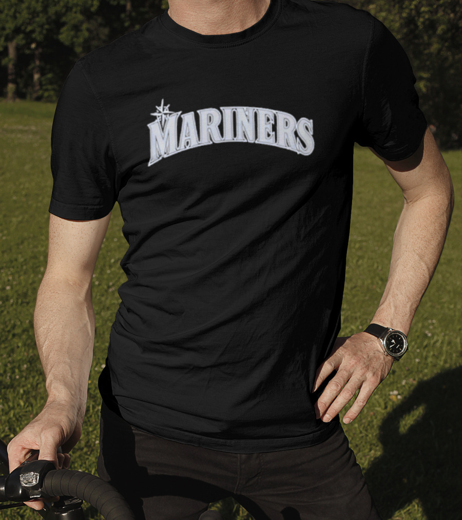 Mariners Team Blue Seattle Mariners Star T-Shirt