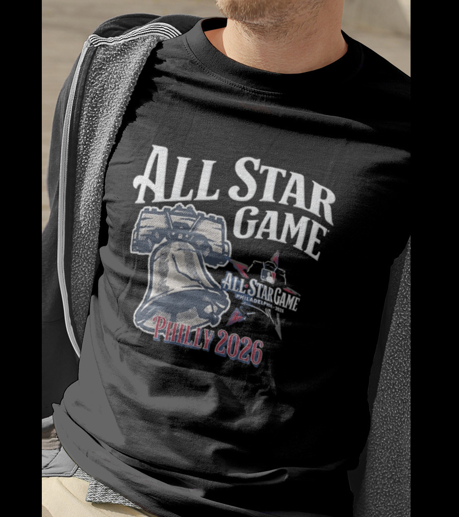 MLB Philadelphia Phillies All Star Game Liberty Bell Philly 2026 T-Shirt