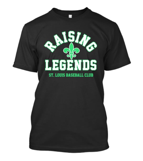 Raising Legends St. Louis Baseball Club Fleur De Lis T-Shirt
