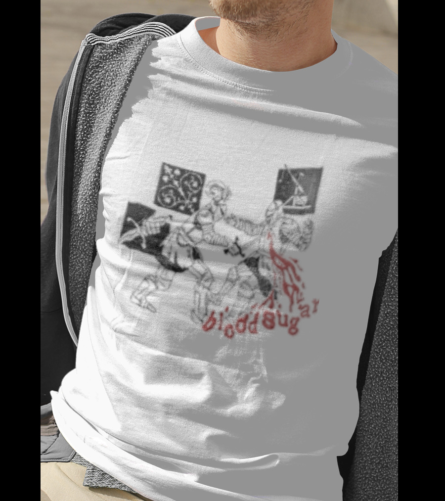 Blood Sugar Knights Duel Medieval Combat Flames T-Shirt