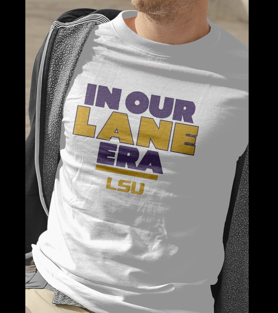 LSU In Our Lane Era Lane Kiffin Football T-Shirt