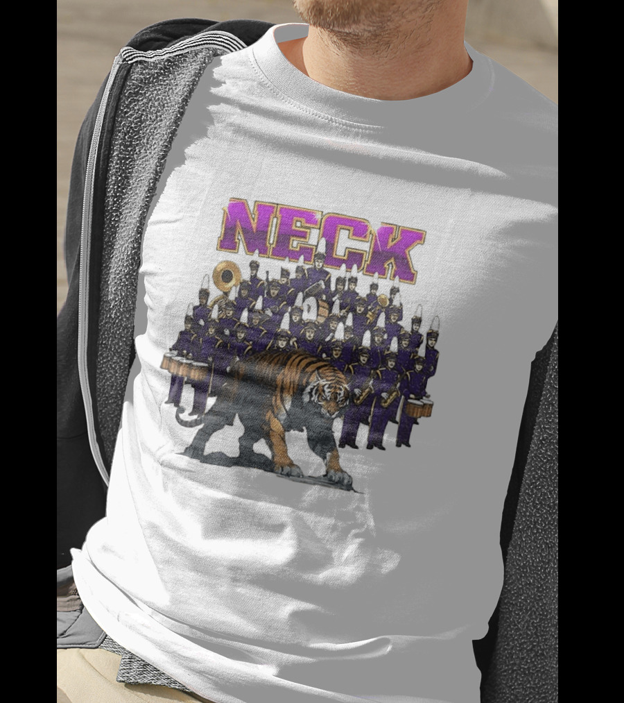 LSU Tigers Neck Marching Band Louisiana State University T-Shirt