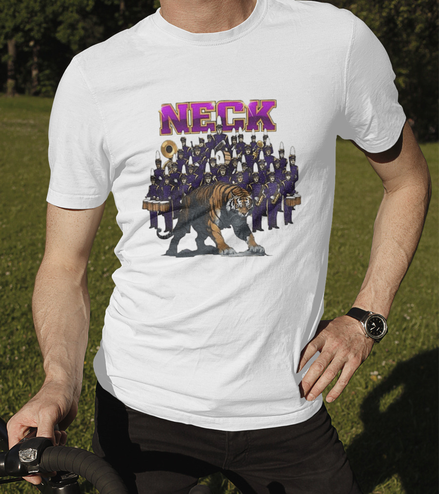 LSU Tigers Neck Marching Band Louisiana State University T-Shirt