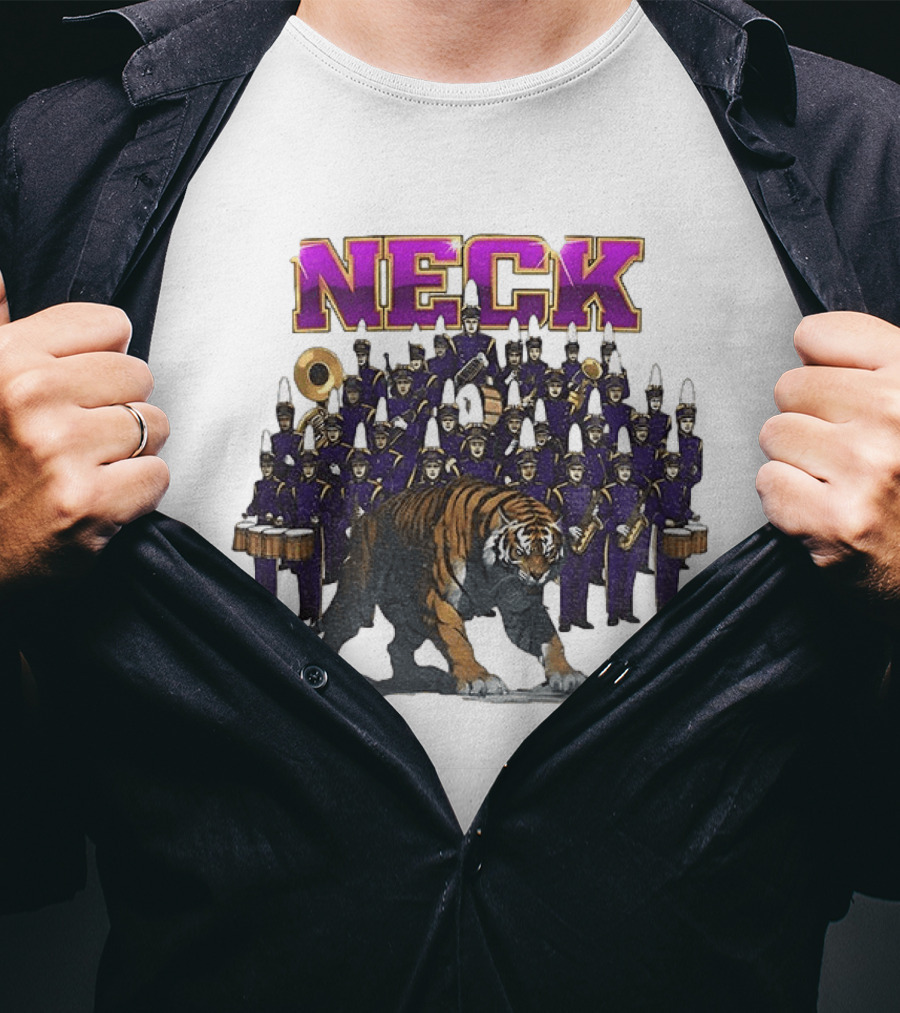 LSU Tigers Neck Marching Band Louisiana State University T-Shirt