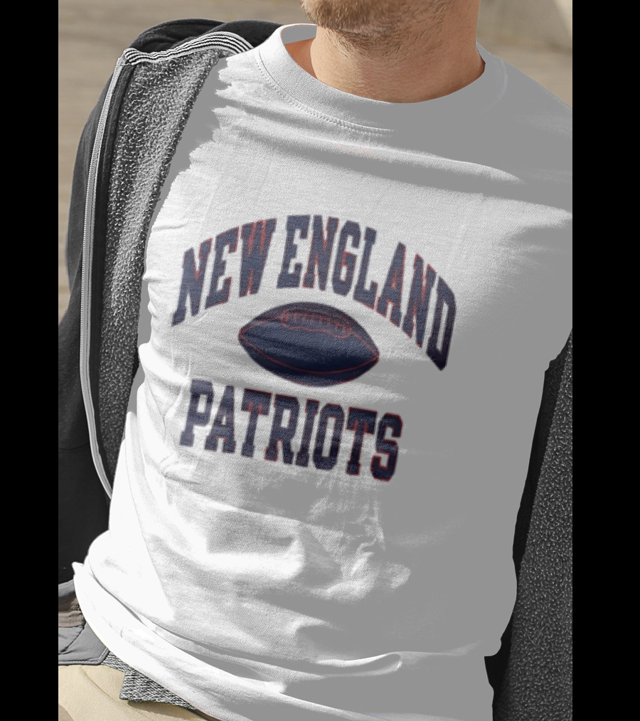New England Patriots Gridiron Lightweight Football T-Shirt