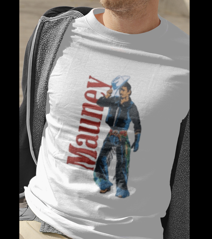 Mauney Cowboy Hat Salute Rodeo T-Shirt