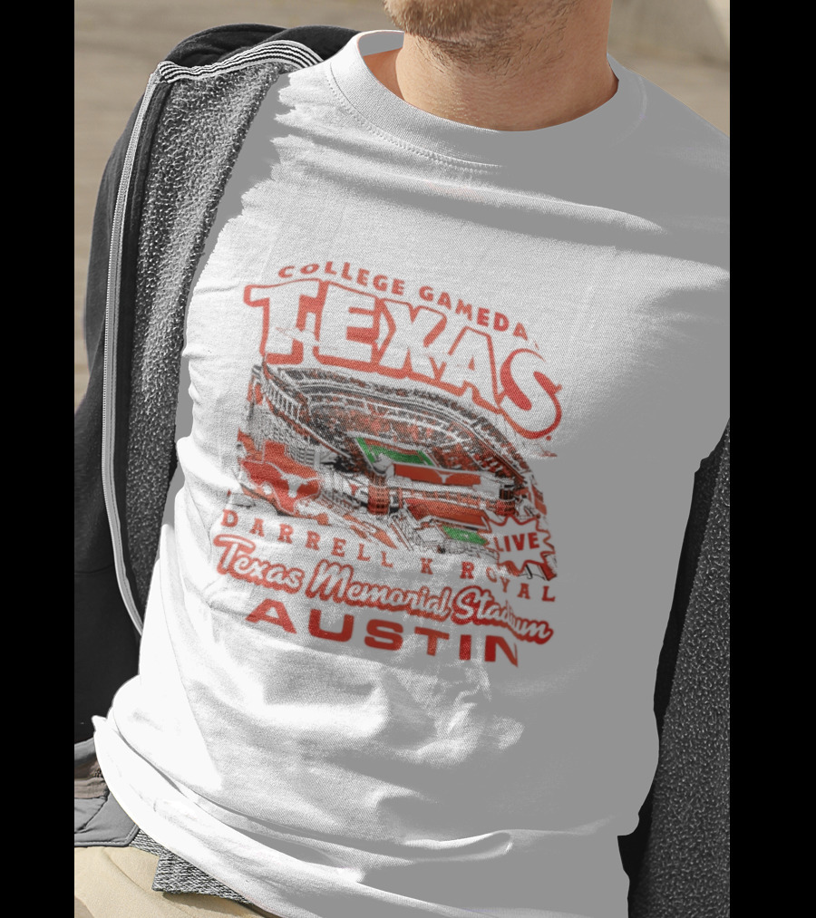 Texas Longhorns College Gameday Darrell K Royal Memorial Stadium Austin September 2026 T-Shirt