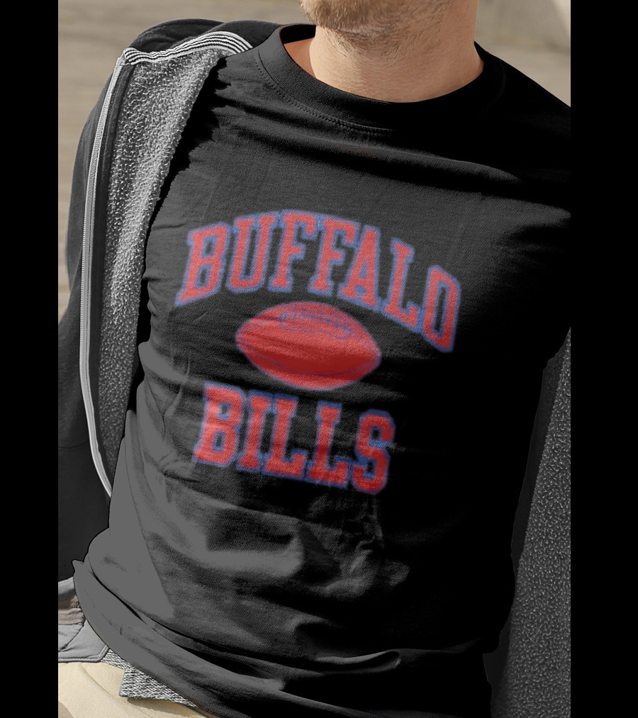 Buffalo Bills Gridiron Lightweight Football Fan T-Shirt