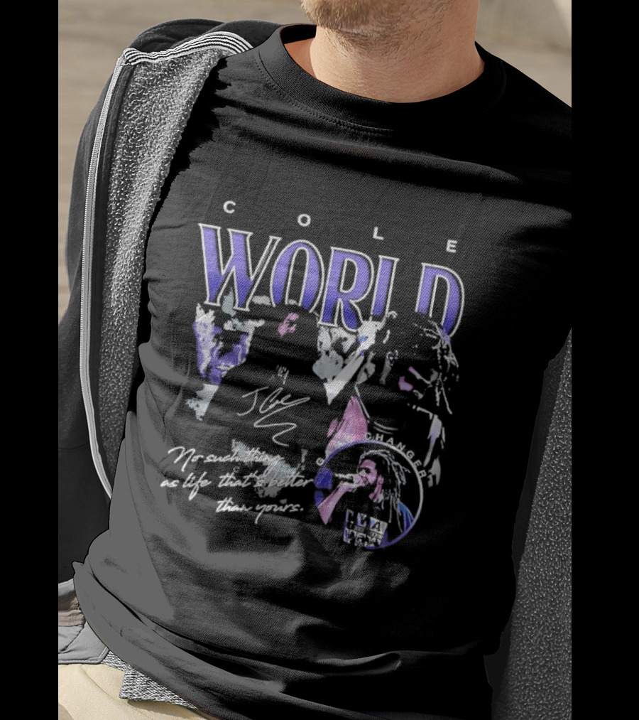 Cole World J. Cole Inspirational Music Game Changer T-Shirt
