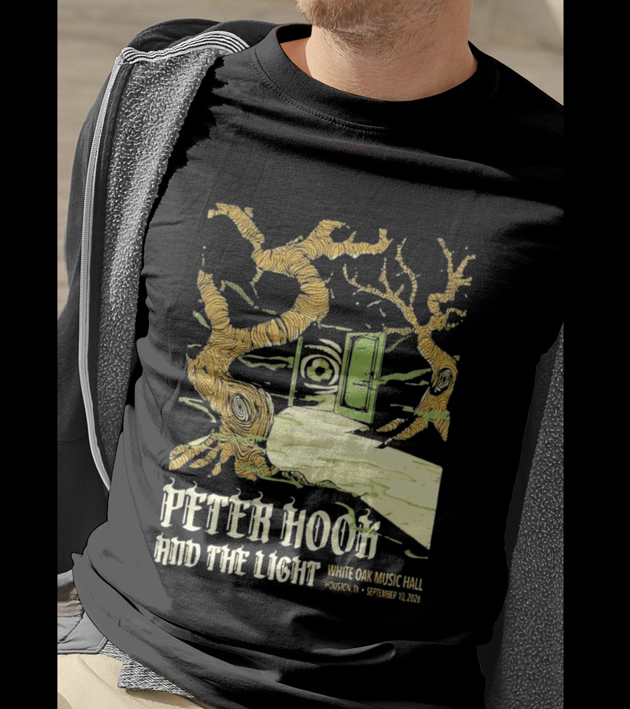 Peter Hook And The Light White Oak Music Hall Houston September 10 2026 Event T-Shirt