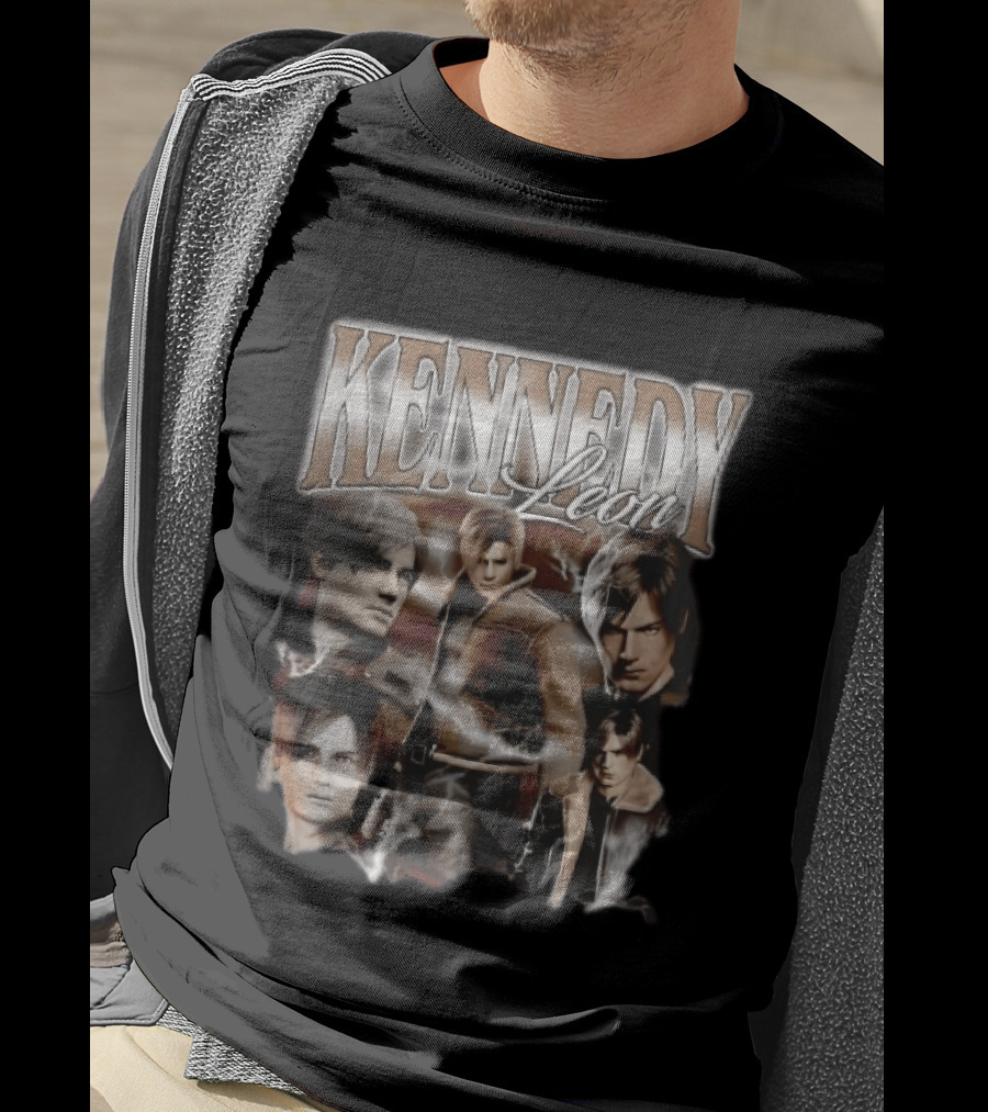 Kennedy Leon Lightning Smoke Bootleg T-Shirt
